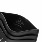 Valentino Men's VLTN Card Holder in Black/White