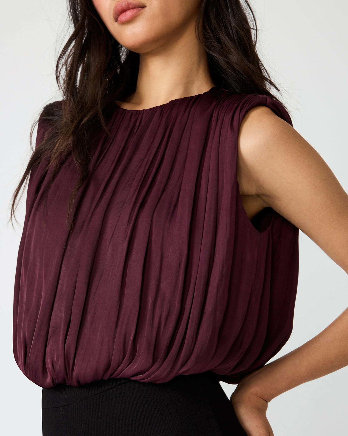 Steve Madden Milana Top in Purple