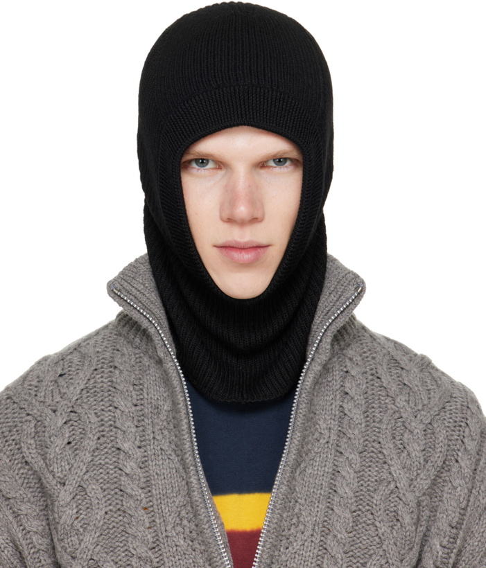 Photo: Rier Black Wool Balaclava