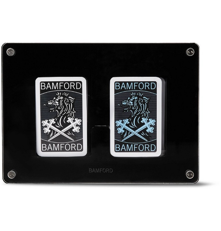 Photo: Bamford Watch Department - Set of Two Illustrated Playing Cards Decks - Men - Black