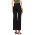 Toteme Black Ribbed Cour Lounge Pants
