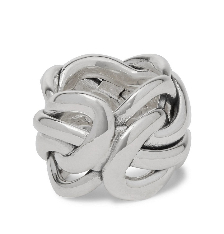 Photo: Bottega Veneta - Silver-Tone Ring - Silver