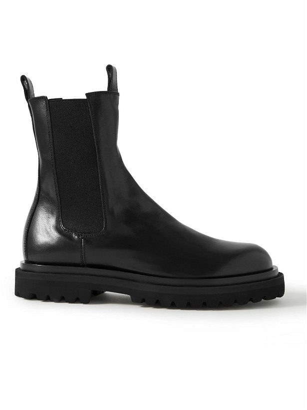 Photo: Officine Creative - Fiore Lux Leather Chelsea Boots - Black