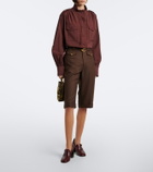 Xu Zhi Ruffled oversized blouse