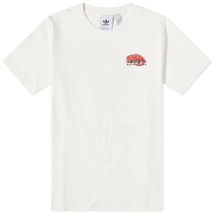 Photo: Adidas Men's Adventure Packalot T-Shirt in Cloud White