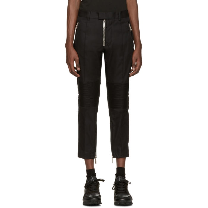 Photo: Dsquared2 Black Military Trousers