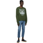 Kenzo Green Classic Tiger Sweatshirt