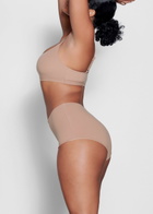Skims Stretch-jersey boy Shorts Light Brown