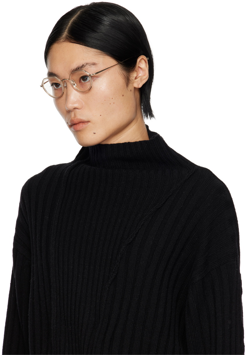 YUICHI TOYAMA. Gold Ludwig Glasses
