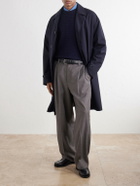 Sunspel - Merino Wool-Basketweave Sweater - Blue