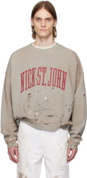 PALY Gray 'Nick St. John' Sweatshirt