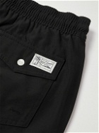 Polo Ralph Lauren - Traveler Straight-Leg Mid-Length Swim Shorts - Black
