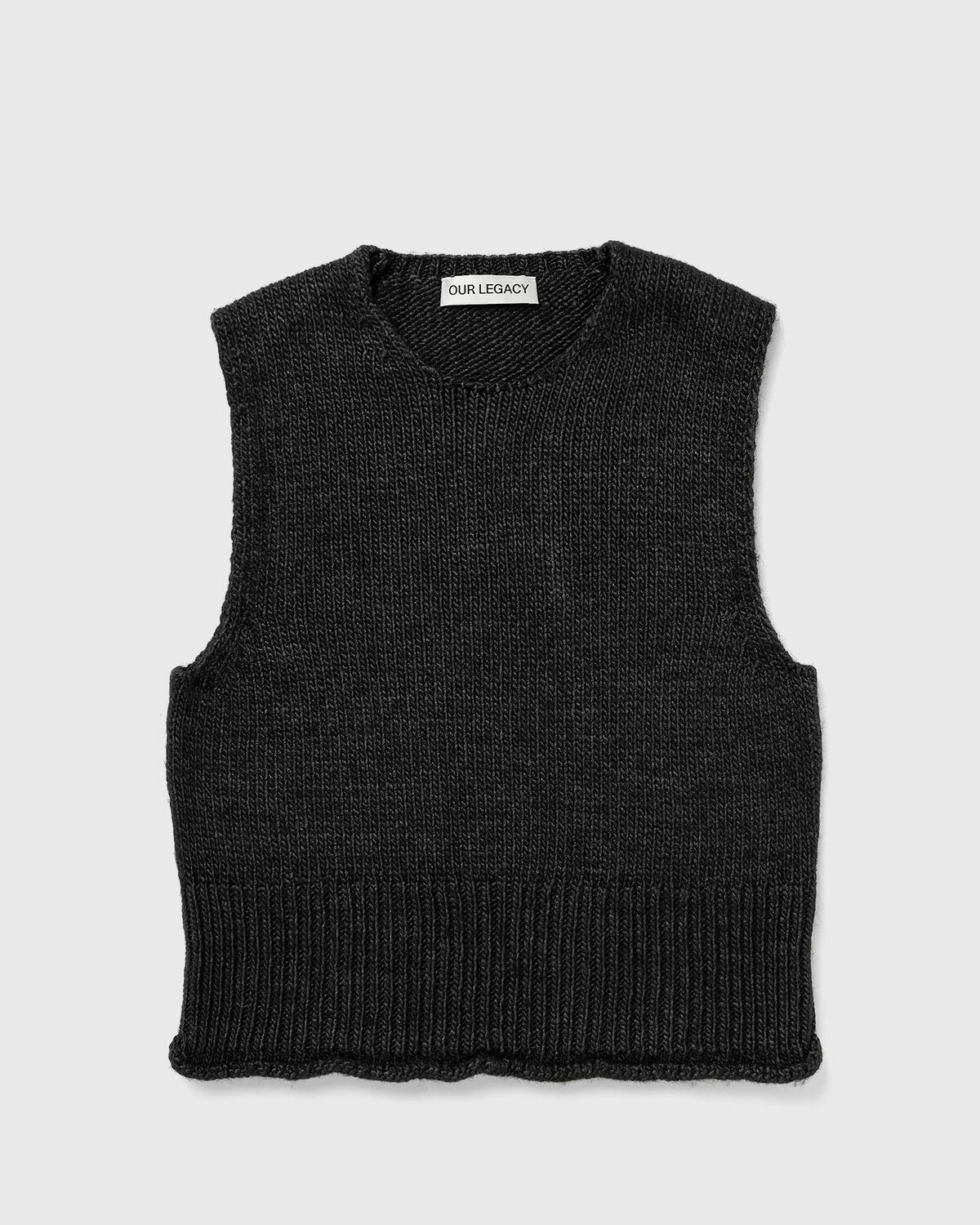 Our Legacy PLEASER TANK Black Mens Vest