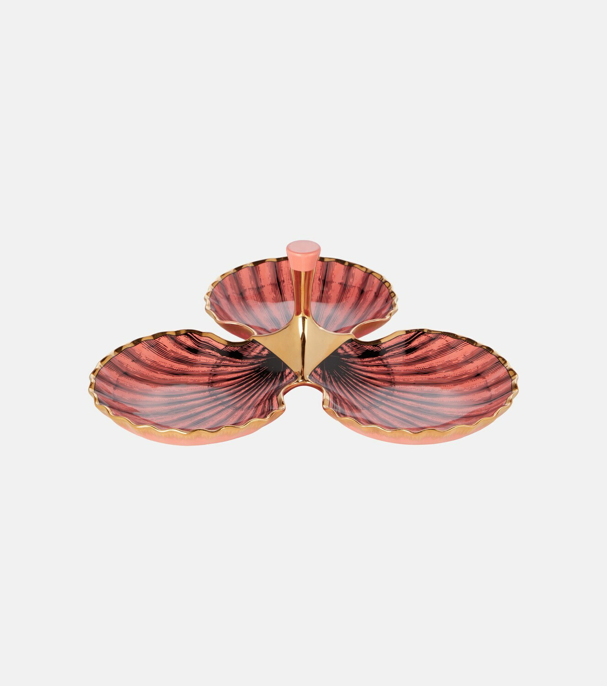 Jonathan Adler Sirena Trefoil porcelain serving dish