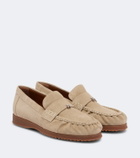 Hogan H720 suede loafers
