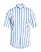 Fedeli Mens Shirt in Blue