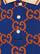 GUCCI - Gg Cotton Polo Shirt