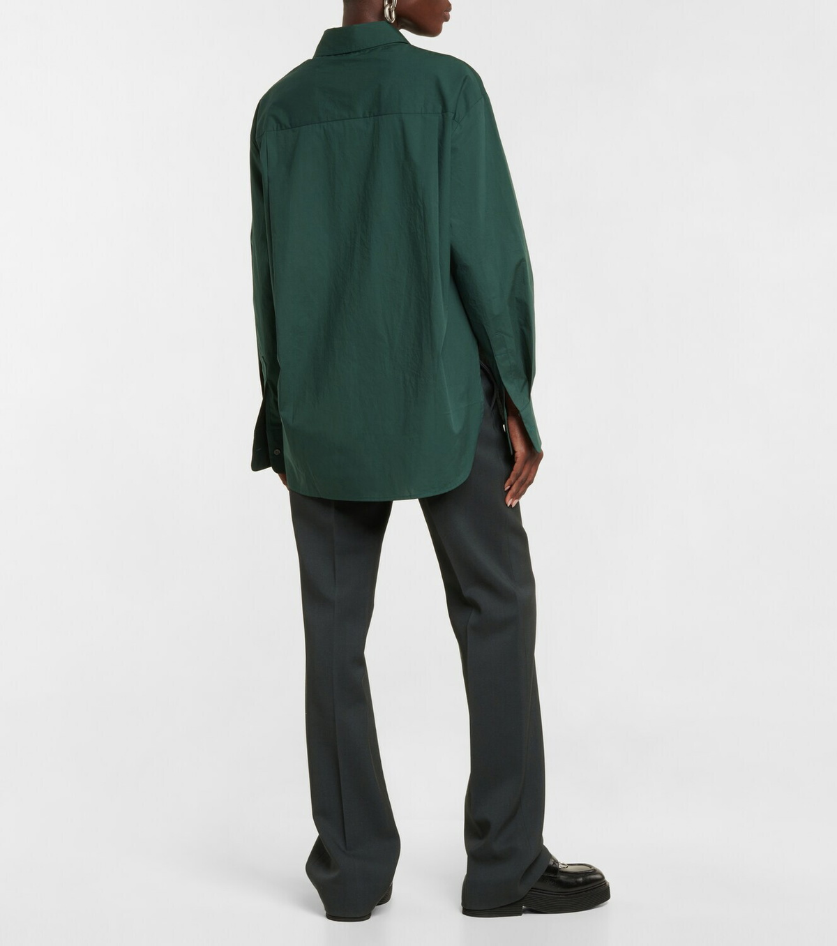 The Frankie Shop - Lui cotton poplin shirt