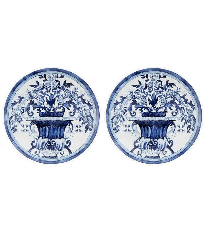 Photo: Dolce&Gabbana Casa - Blu Mediterraneo set of 2 dinner plates