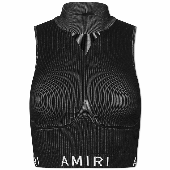 Photo: AMIRI Women's Sports Bra in Black