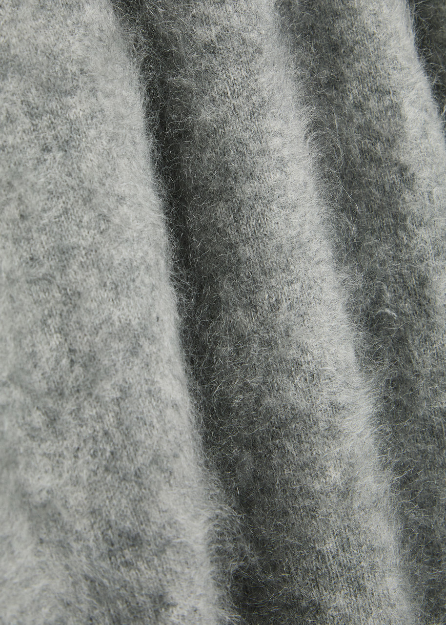 Eileen Fisher Brushed Cashmere Jumper Grey