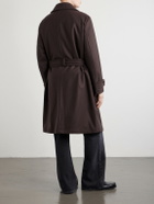 Barena - Belted Wool-Blend Coat - Brown