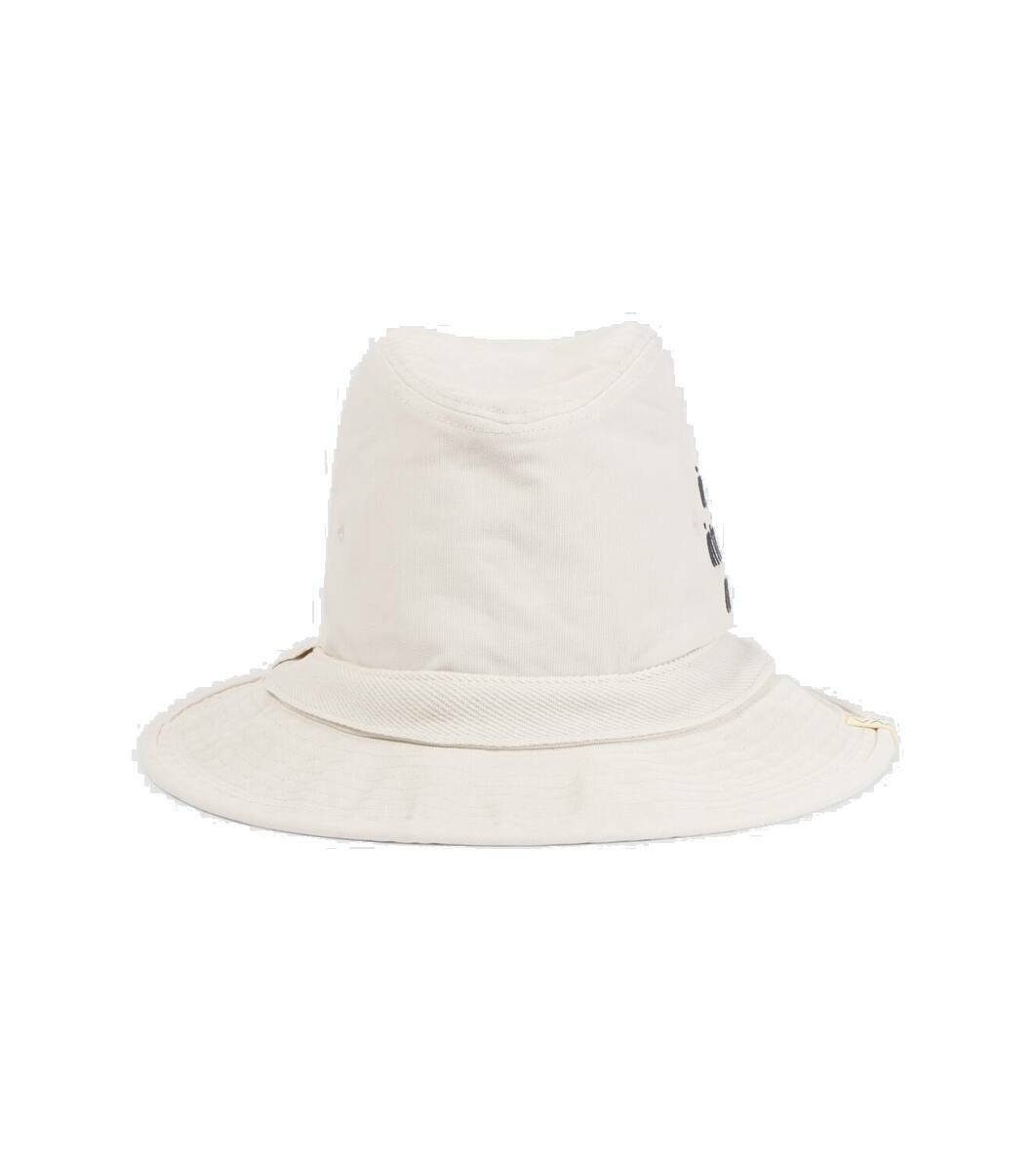 Visvim White Dome Flap Hat Visvim