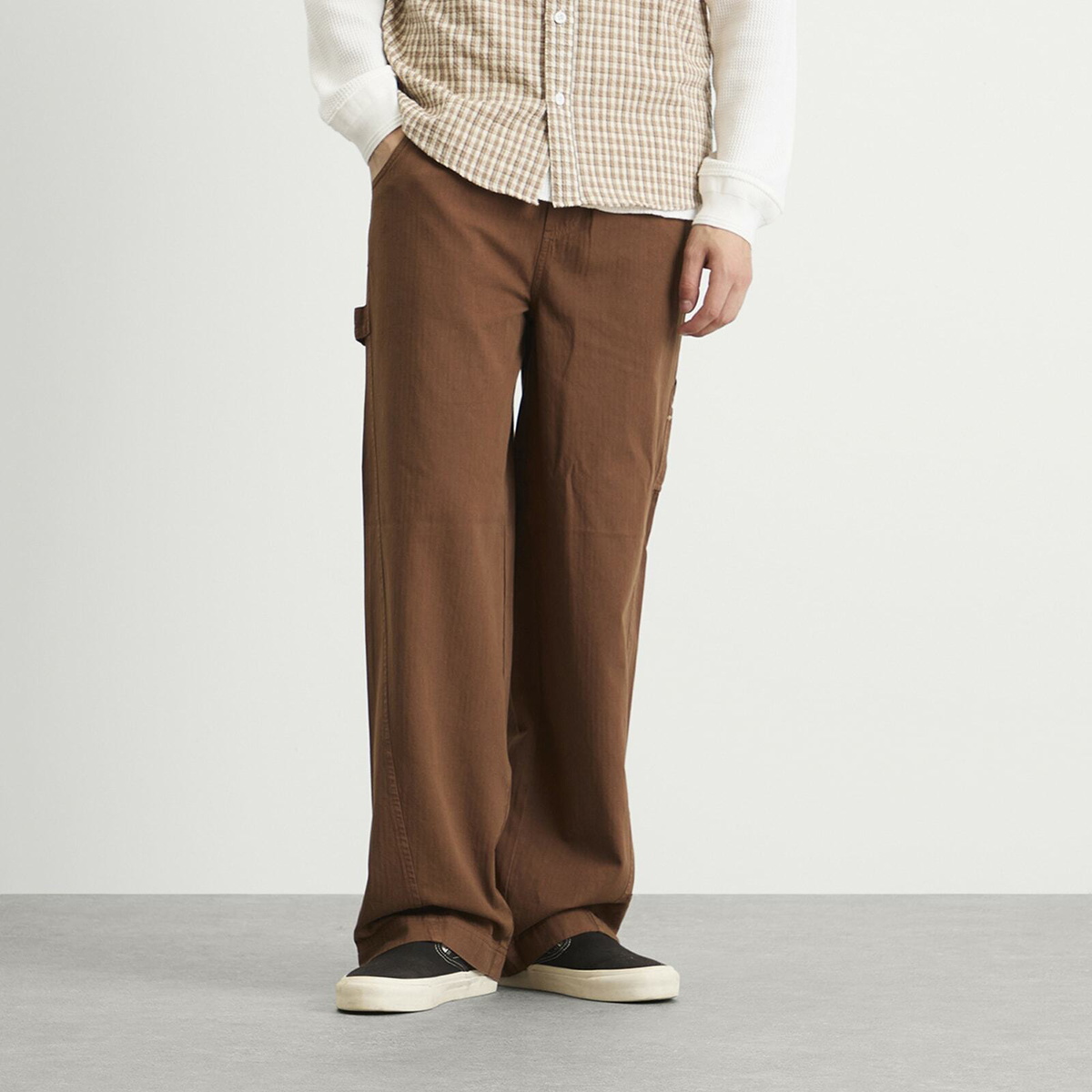ACMH by Magic Castles Men's Grafter Pant in Coffee Brown