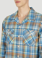 Boomer Check Shirt in Blue