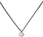 Completedworks Silver Pearl Necklace
