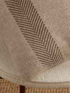 Loro Piana - Nanga Leather-Trimmed Cashmere Pillow