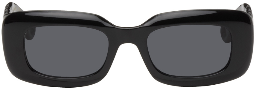 Lanvin Black Rectangular Sunglasses Lanvin