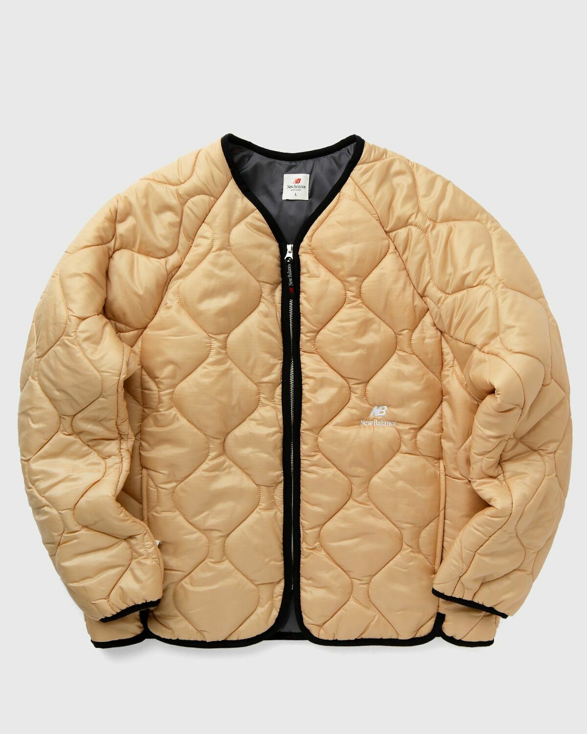 New Balance Quilted Jacket Brown Windbreaker