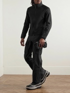 Aztech Mountain - Ajax Slim-Fit Stretch-Jersey Zip-Up Ski Base Layer - Black