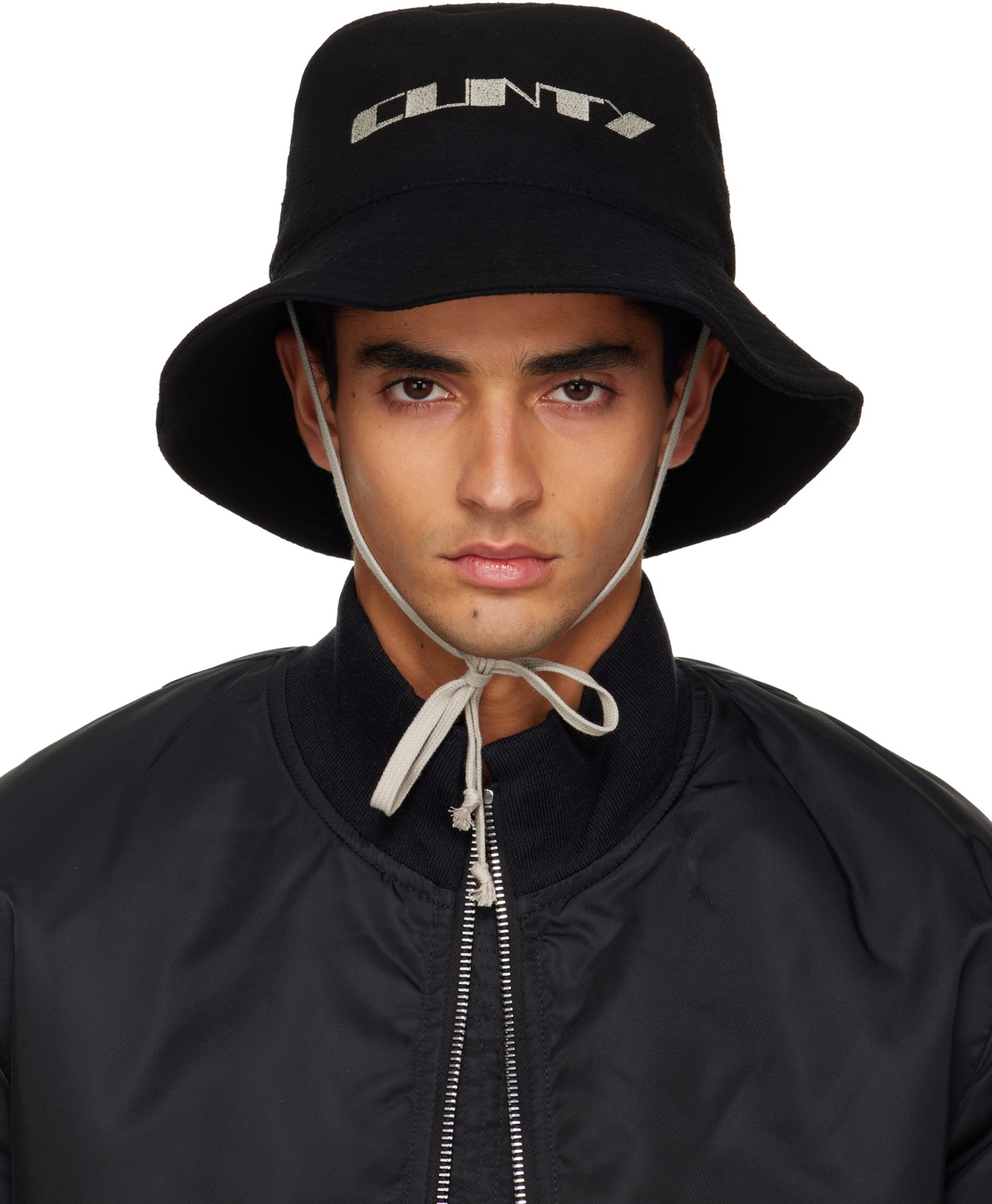 Rick Owens DRKSHDW Black Concordians Gilligan Hat