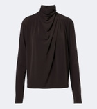 Vince Draped jersey top