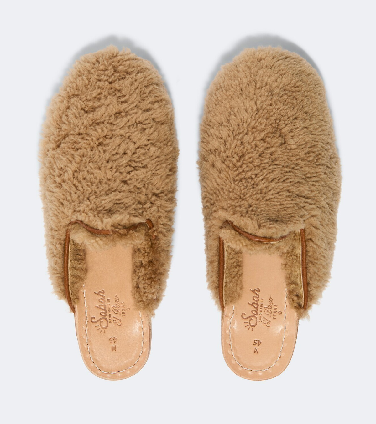 Sabah Bernie shearling slippers