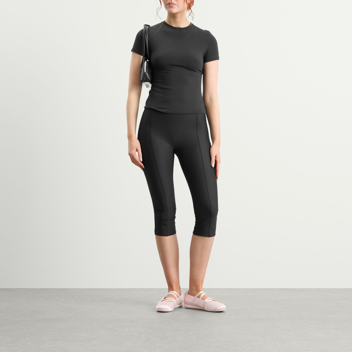 SKIMS Women's Body Capri in Onyx