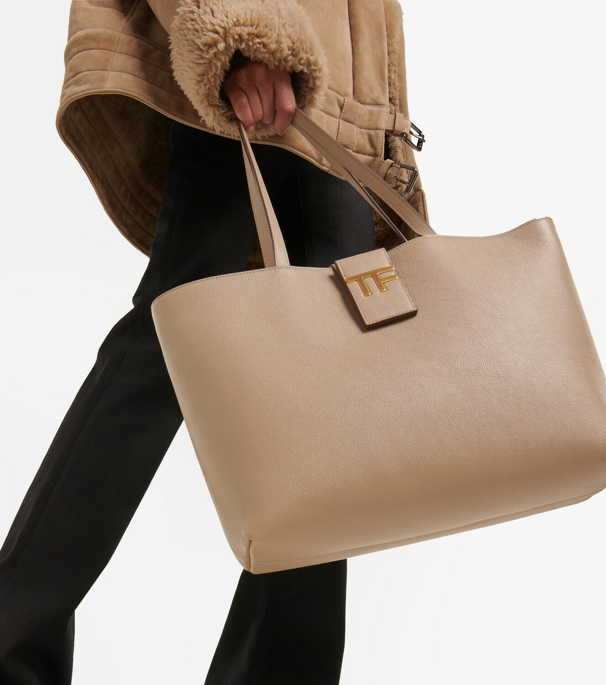 【送料&関税込】Tom Ford The Small Tote Tom Ford - TF Small leather tote bag TOM FORD