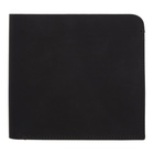 Neil Barrett Black Large Rubberized Bifold Wallet