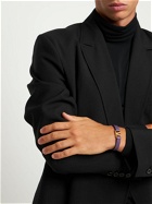 VALENTINO GARAVANI - Slim V Logo Leather Belt Bracelet