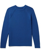 Norse Projects - Roald Ribbed Cotton Sweater - Blue