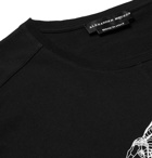 Alexander McQueen - Printed Cotton-Jersey T-shirt - Men - Black