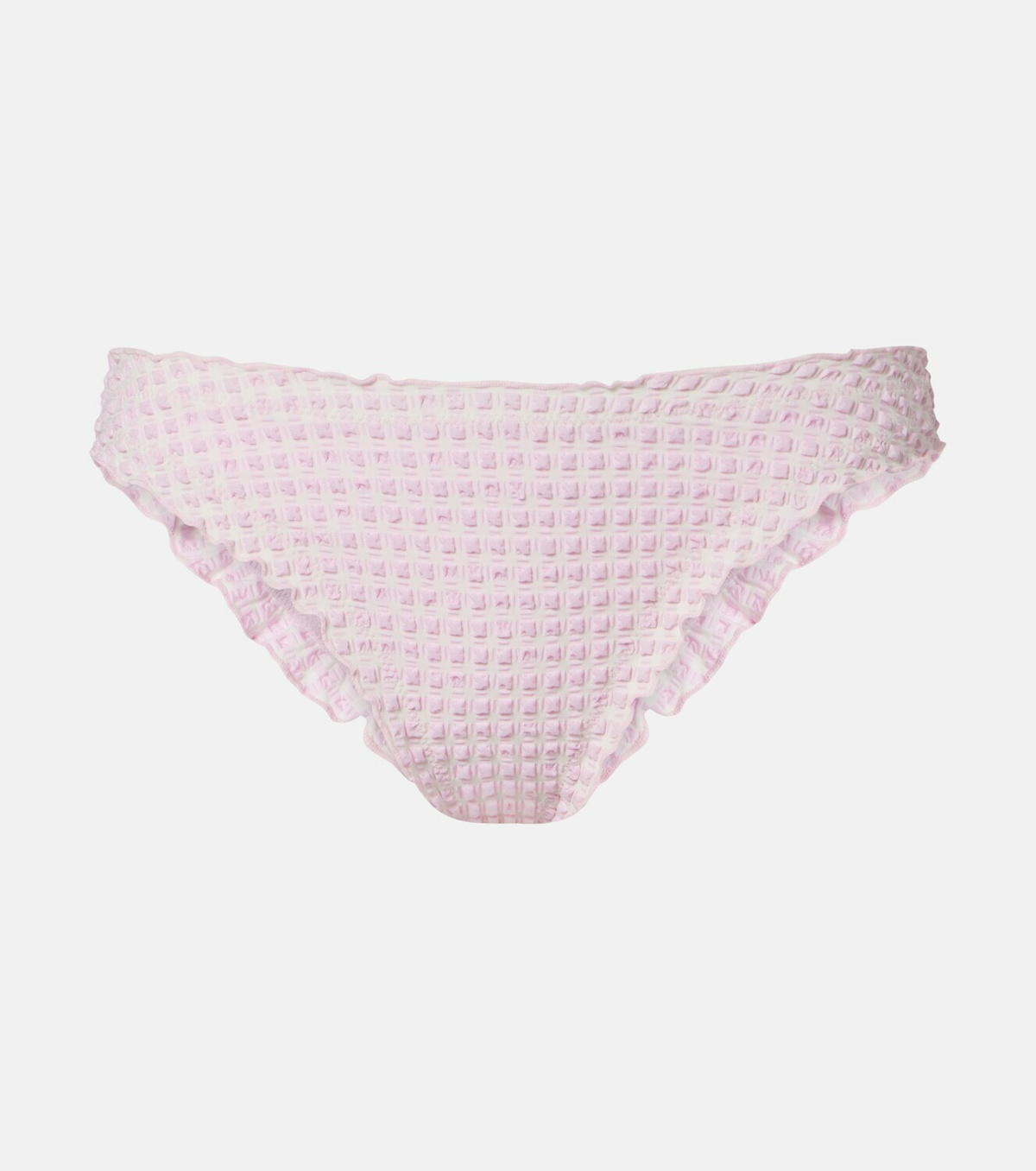 Simkhai Checked bikini bottoms
