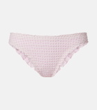 Simkhai Checked bikini bottoms
