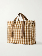 NN07 - Checked Organic Cotton Weekend Bag