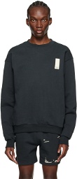 Mr. Saturday Black Patch Sweatshirt