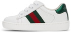 Gucci Baby White Ace Sneakers