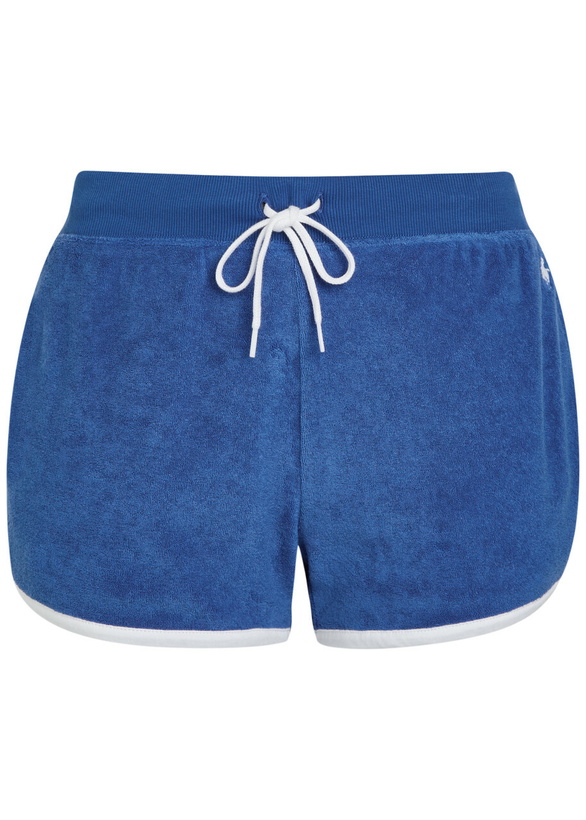 Photo: Polo Ralph Lauren Logo-embroidered Terry Shorts Blue