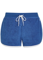 Polo Ralph Lauren Logo-embroidered Terry Shorts Blue